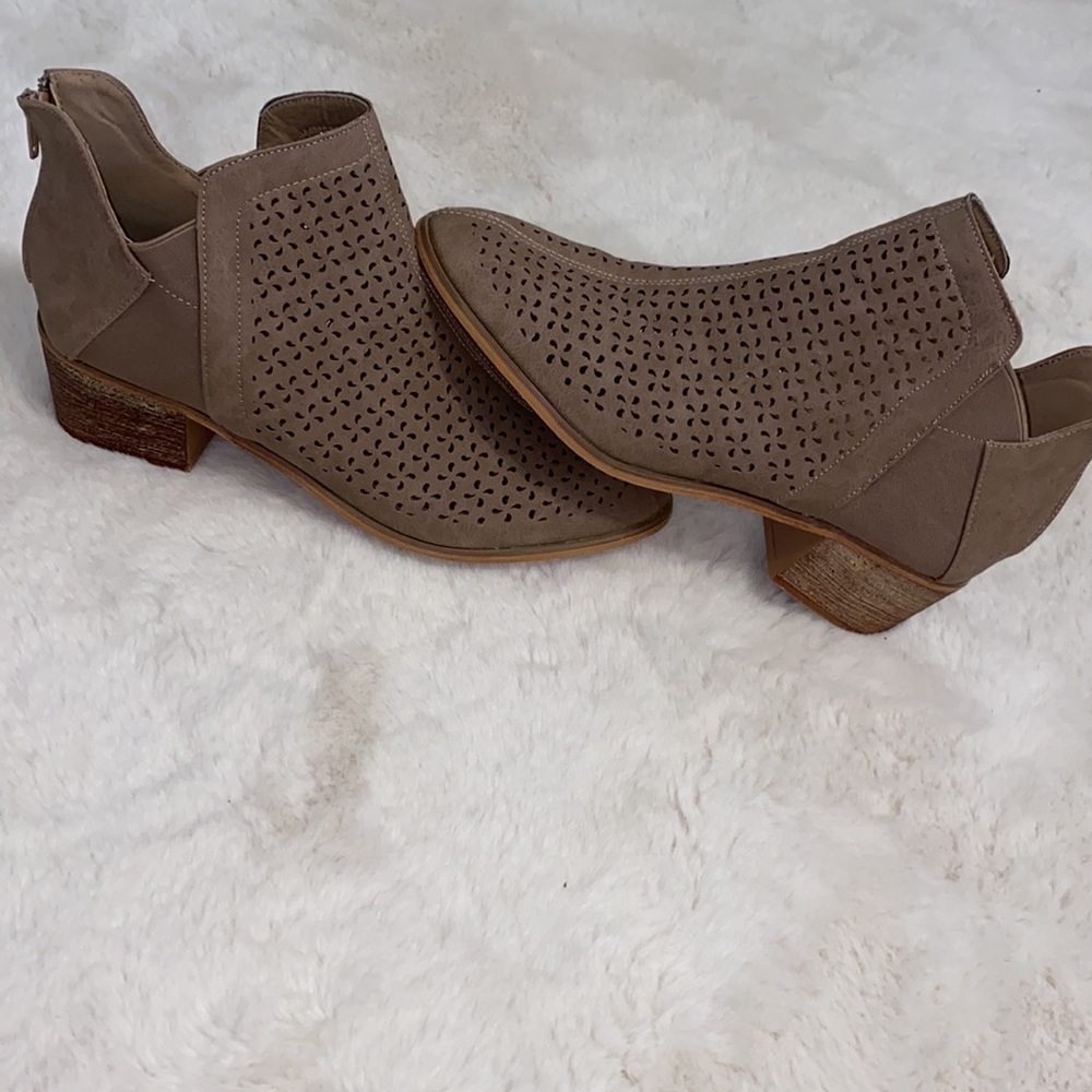 Brown Booties - Picture 2 of 6